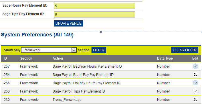 Sage Payroll Elements