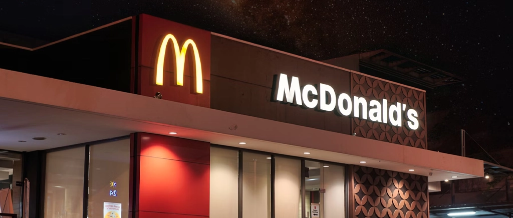 mcdonalds branding outside